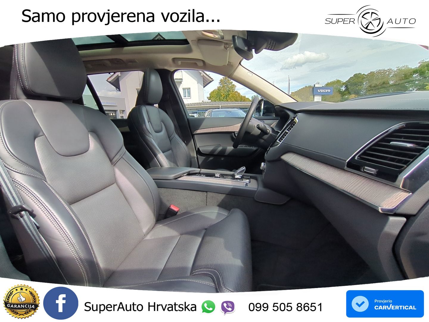 Volvo XC90 2.0 T8 AWD Automatic ZRAČNI+ACC+GR SJED+KAM+PANO
