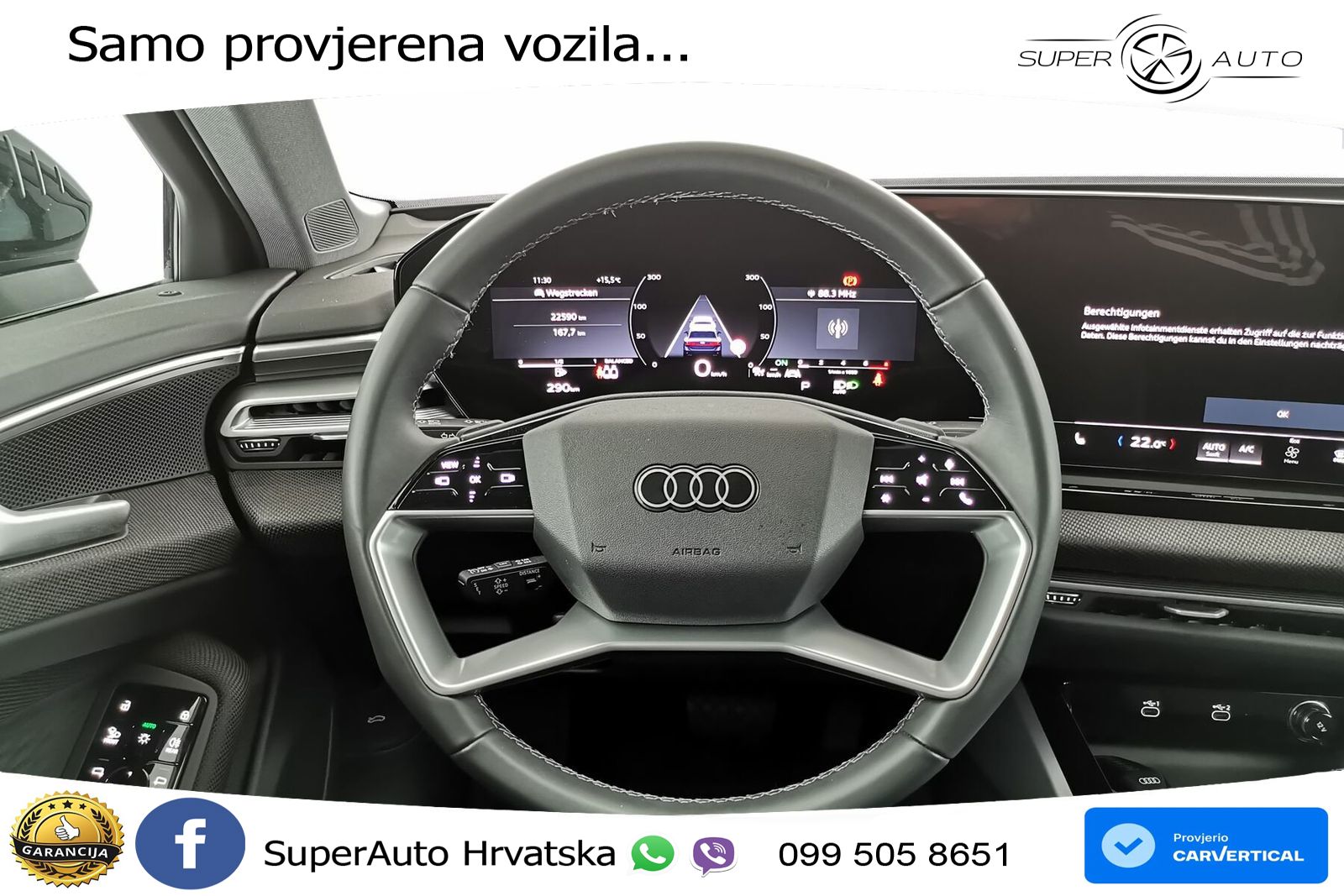 Audi A6 2.0 TFSI (204 KS) S tronic LED+GR SJED+ACC