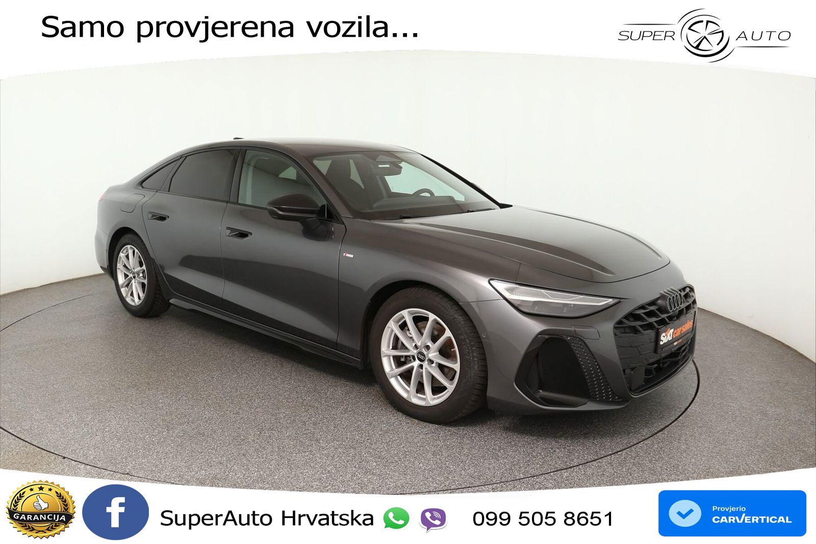 Audi A6 2.0 TFSI (204 KS) S tronic LED+GR SJED+ACC