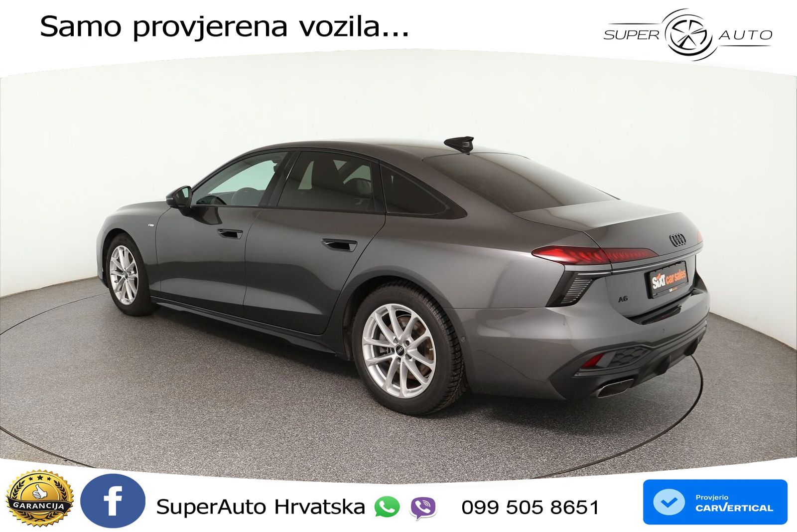Audi A6 2.0 TFSI (204 KS) S tronic LED+GR SJED+ACC