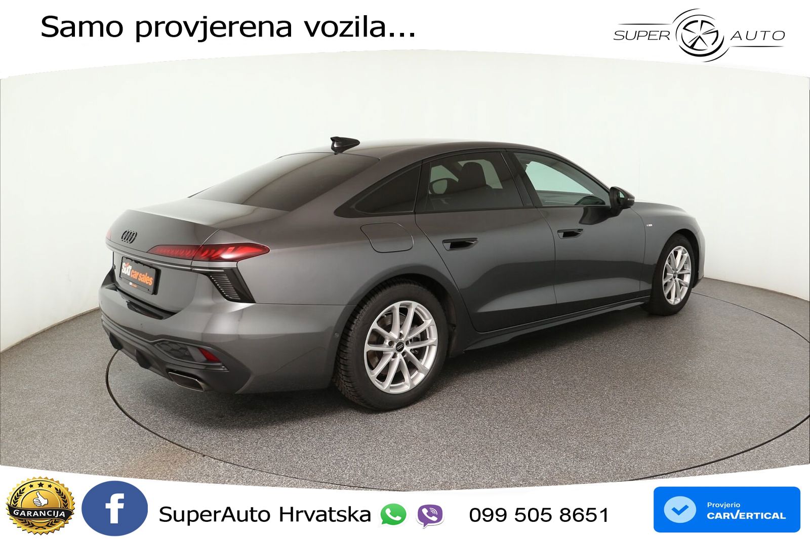 Audi A6 2.0 TFSI (204 KS) S tronic LED+GR SJED+ACC