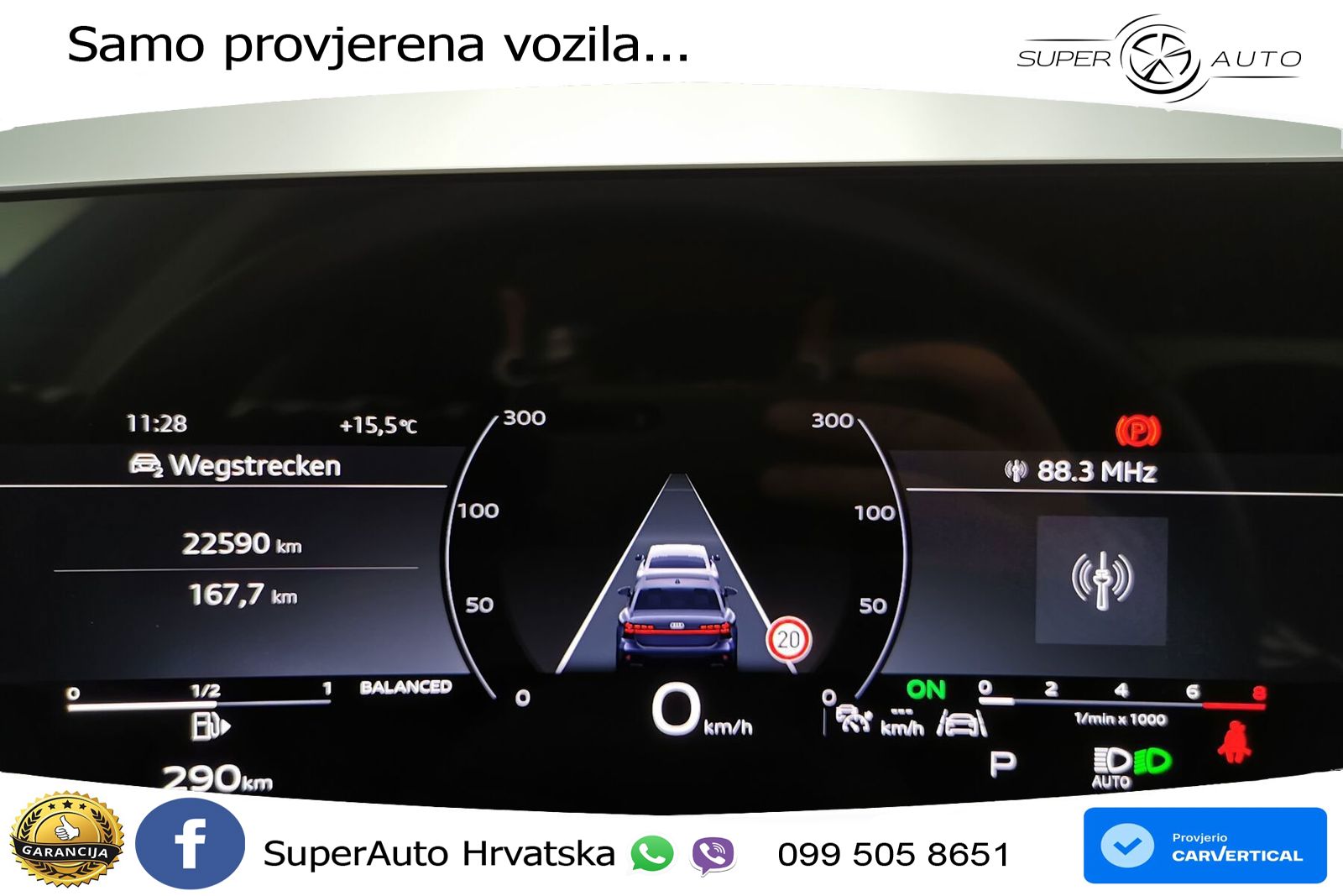 Audi A6 2.0 TFSI (204 KS) S tronic LED+GR SJED+ACC