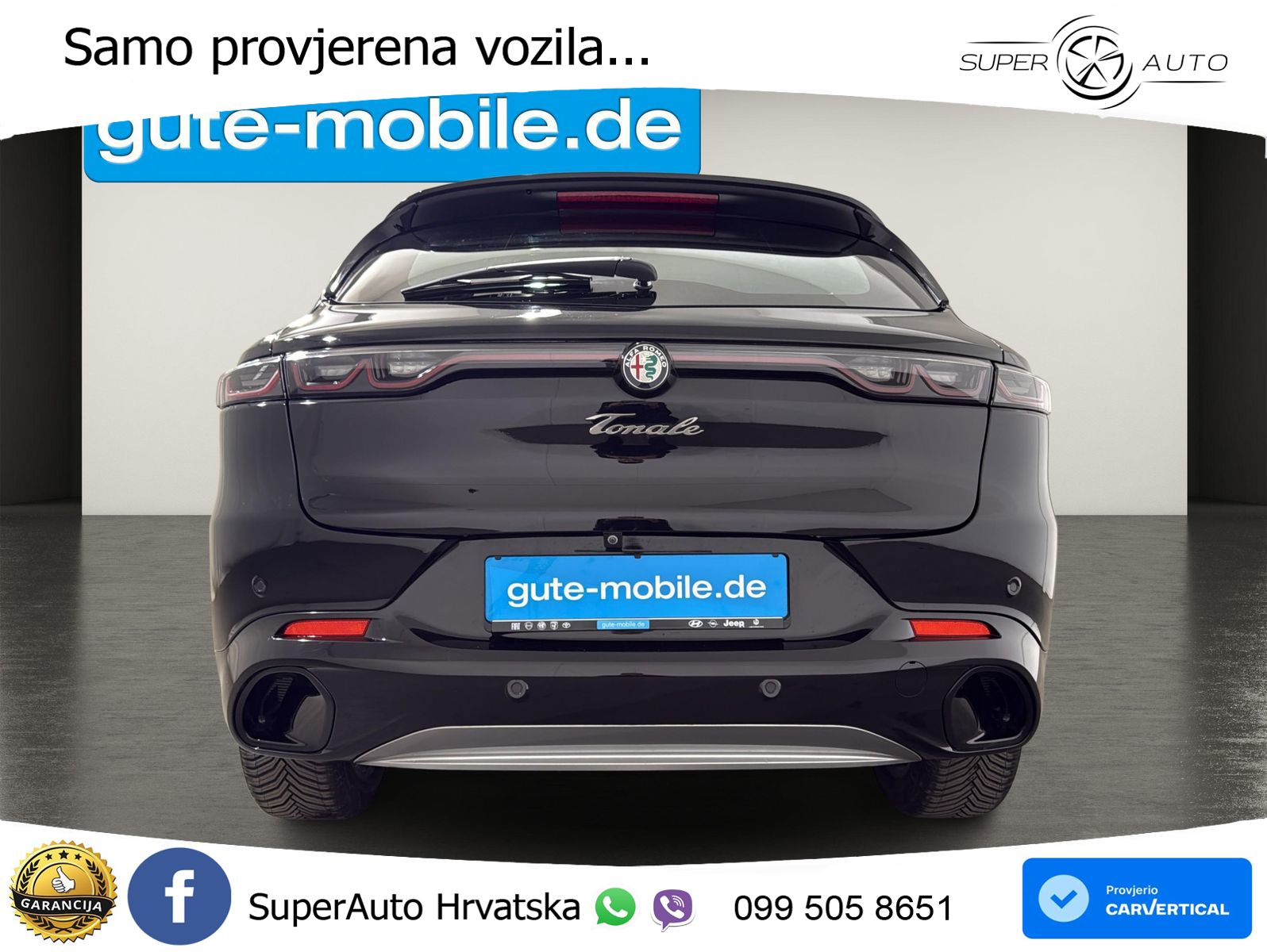 Alfa Romeo Tonale 1.5 VGT (160 KS) 48V-Hybrid TCT LED+GR SJED+ACC
