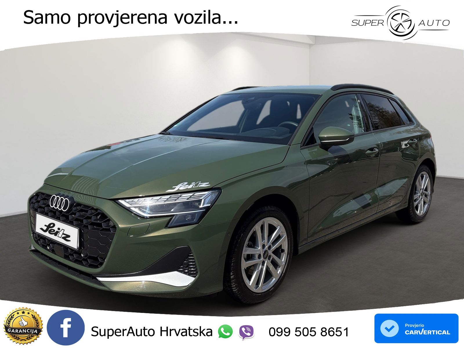 Audi A3 Sportback 30 TFSI (116 KS) Mild Hybrid S tronic advanced LED+GR SJED+ACC
