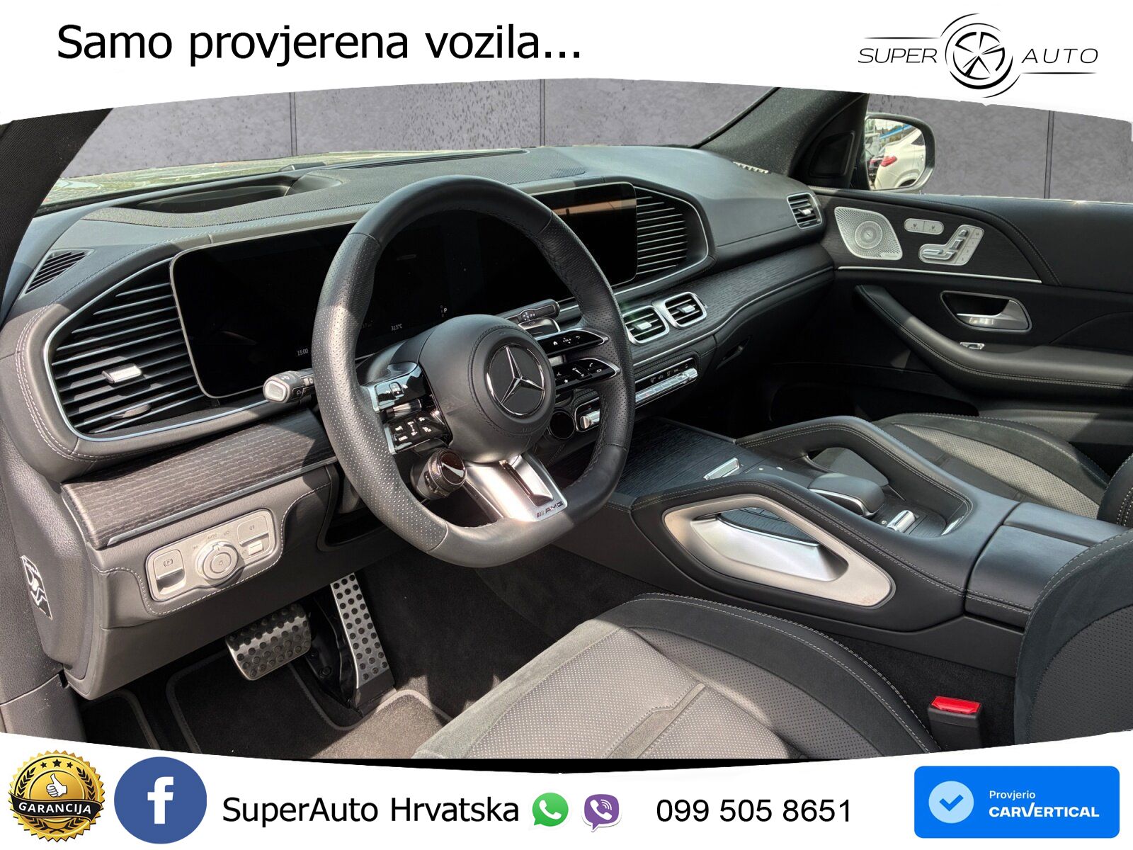 Mercedes-Benz GLS AMG GLS 63 V8 EQ Boost 4MATIC+ AMG SPEEDSHIFT TCT 9G ACC+HEAD+4xGR SJED+360+PANO