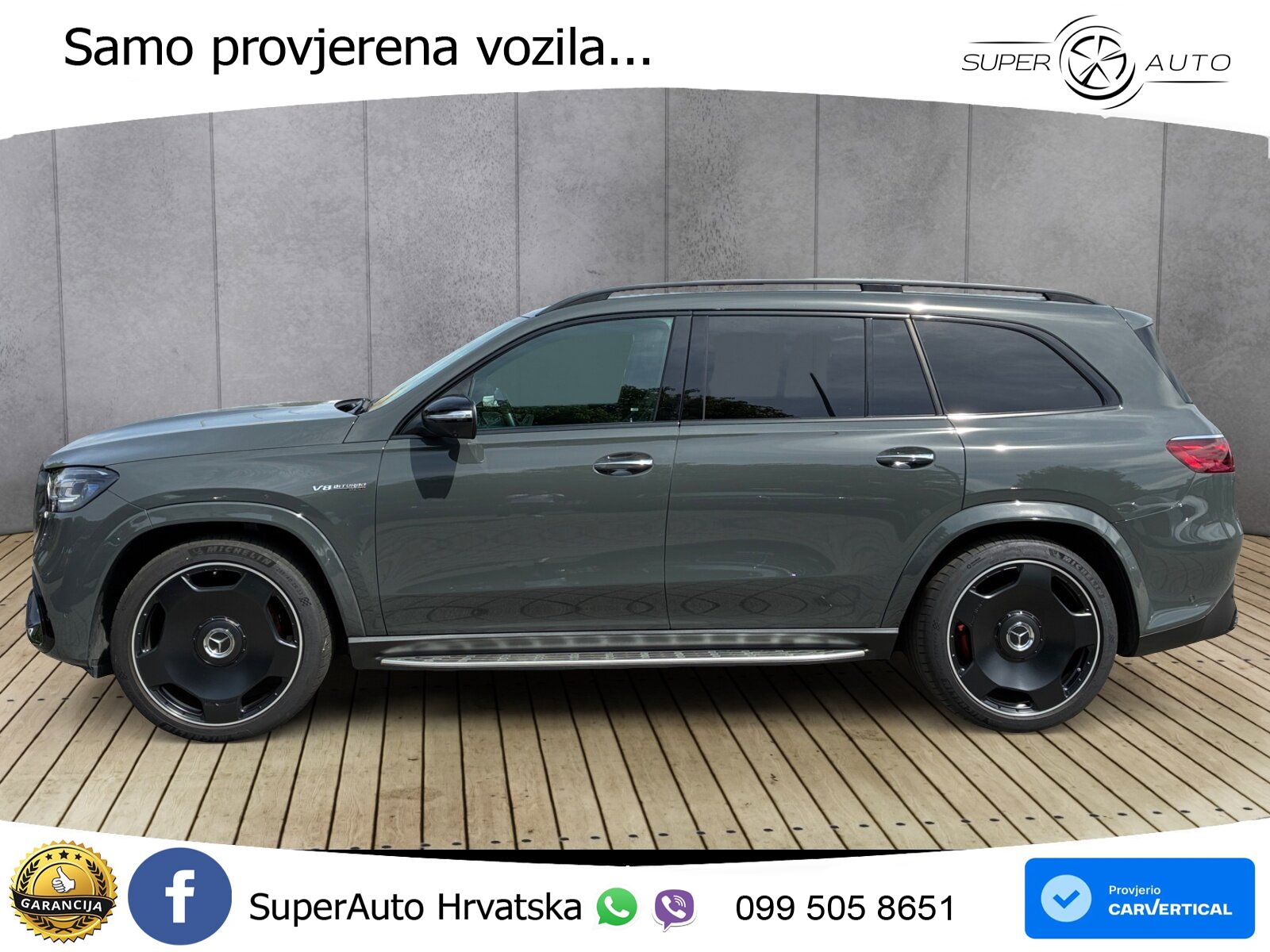 Mercedes-Benz GLS AMG GLS 63 V8 EQ Boost 4MATIC+ AMG SPEEDSHIFT TCT 9G ACC+HEAD+4xGR SJED+360+PANO
