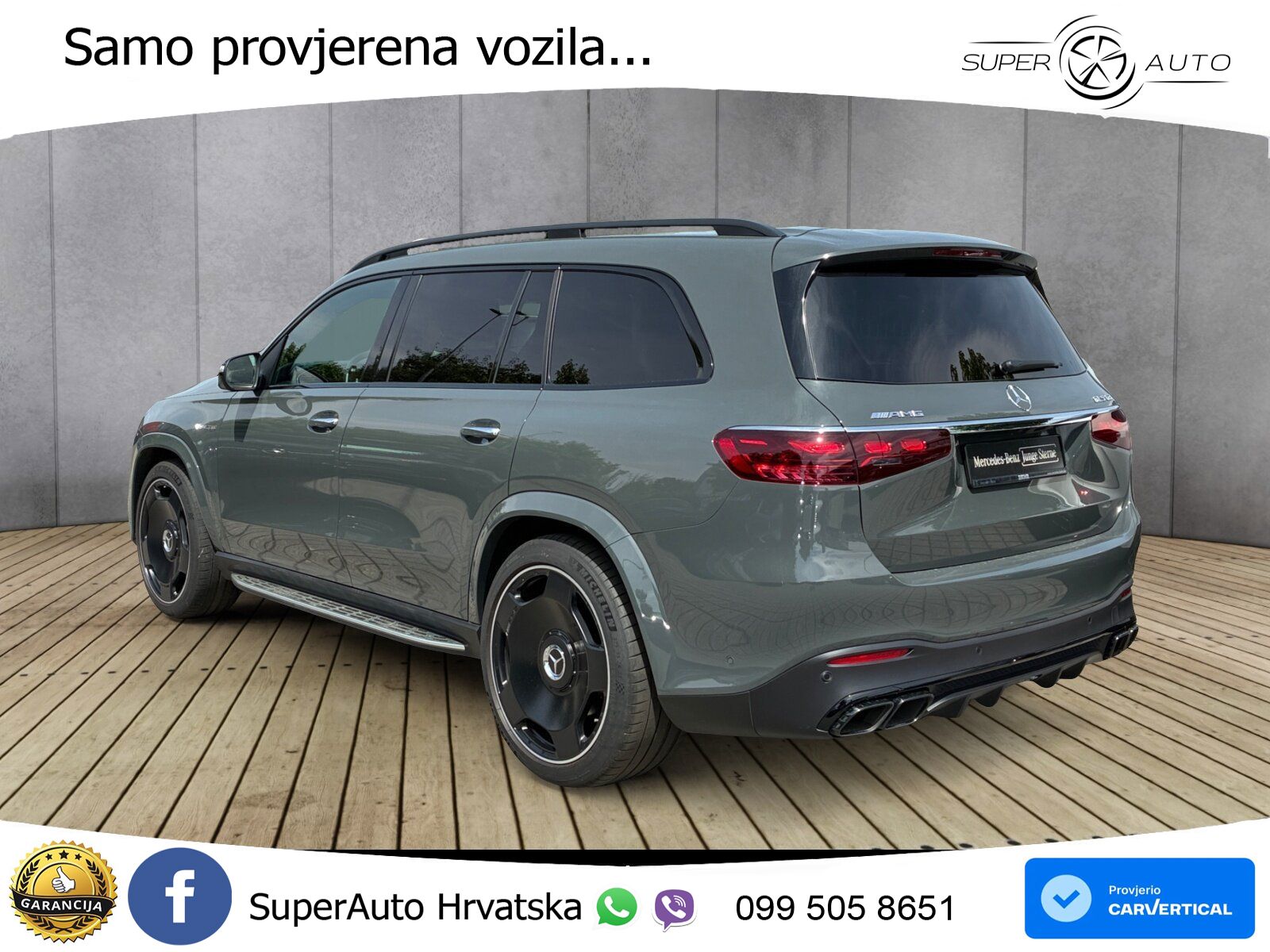 Mercedes-Benz GLS AMG GLS 63 V8 EQ Boost 4MATIC+ AMG SPEEDSHIFT TCT 9G ACC+HEAD+4xGR SJED+360+PANO