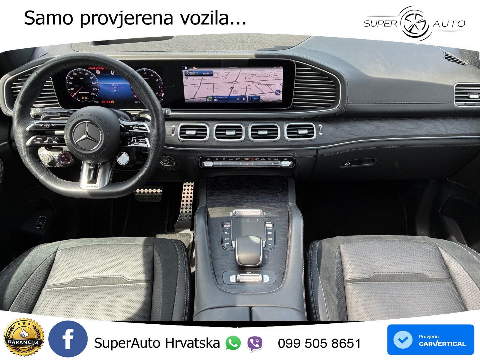 Mercedes-Benz GLS AMG GLS 63 V8 EQ Boost 4MATIC+ AMG SPEEDSHIFT TCT 9G ACC+HEAD+4xGR SJED+360+PANO
