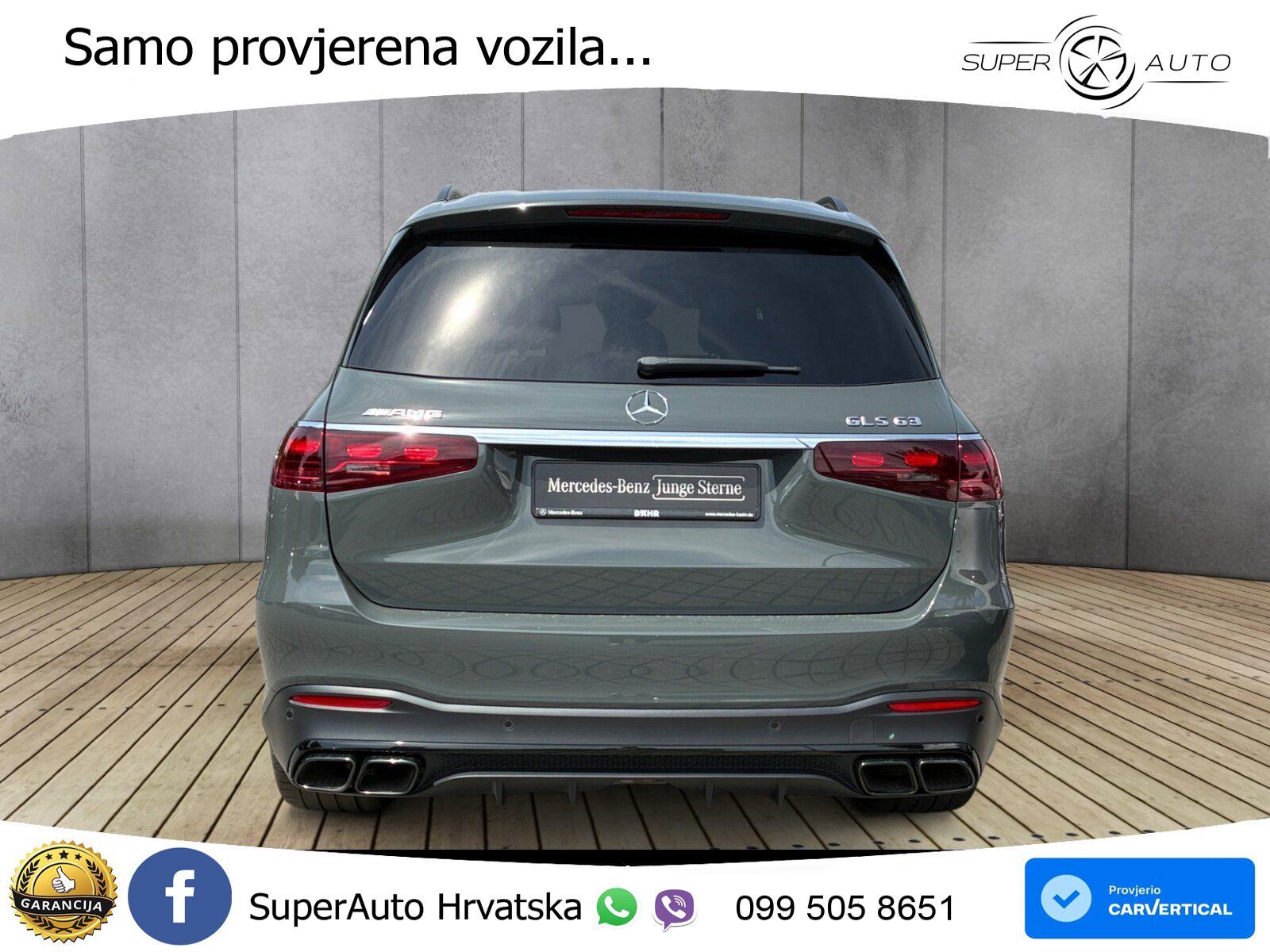 Mercedes-Benz GLS AMG GLS 63 V8 EQ Boost 4MATIC+ AMG SPEEDSHIFT TCT 9G ACC+HEAD+4xGR SJED+360+PANO