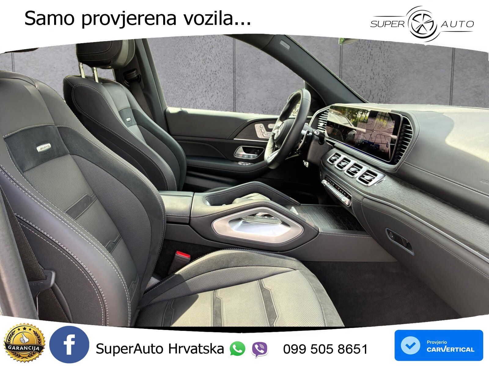 Mercedes-Benz GLS AMG GLS 63 V8 EQ Boost 4MATIC+ AMG SPEEDSHIFT TCT 9G ACC+HEAD+4xGR SJED+360+PANO