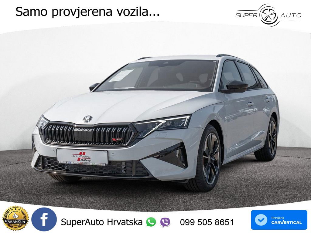 Škoda Octavia Combi RS 2.0 TSI (265 KS) DSG MATRIX+GR SJED+KAM