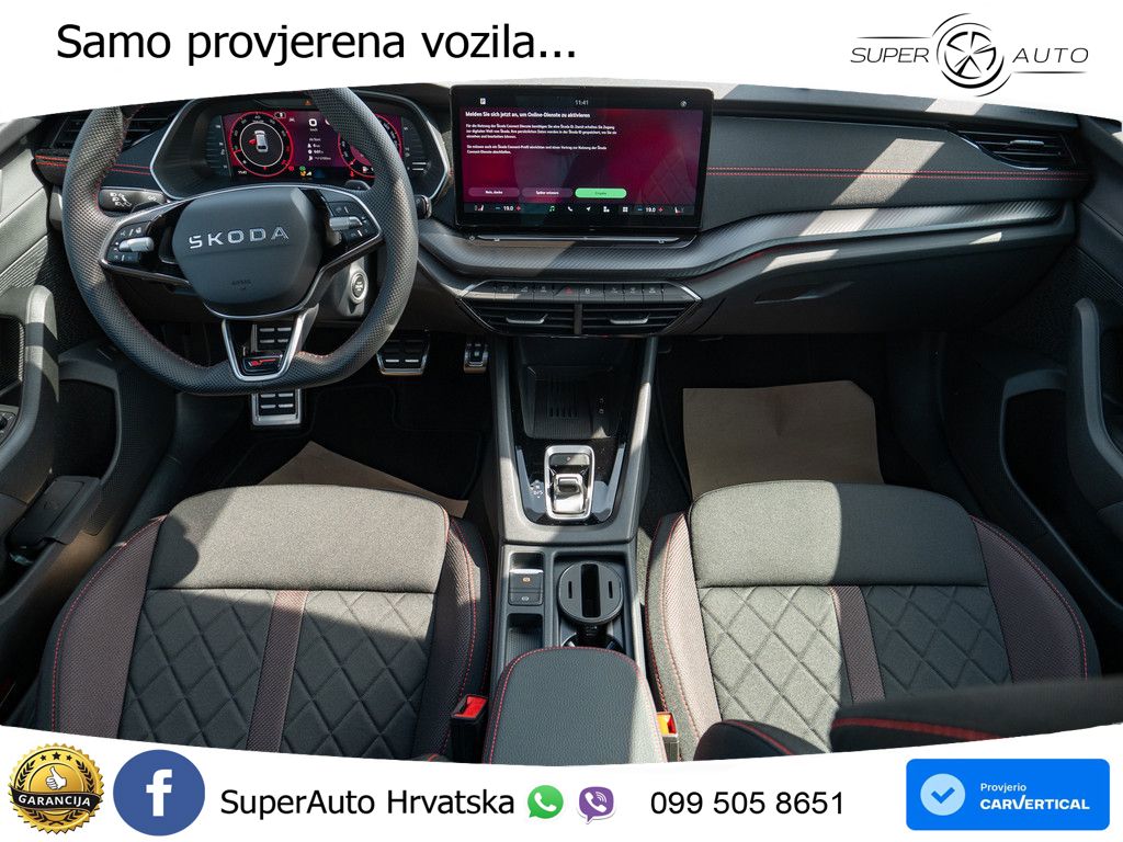 Škoda Octavia Combi RS 2.0 TSI (265 KS) DSG MATRIX+GR SJED+KAM