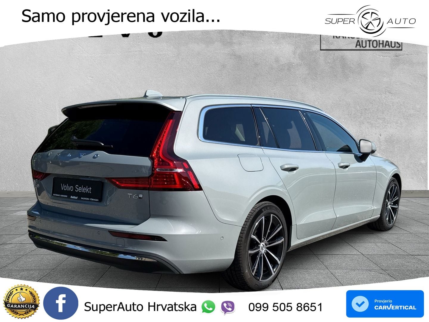 Volvo V60 2.0 T6 AWD Geartronic LED+GR SJED+ACC