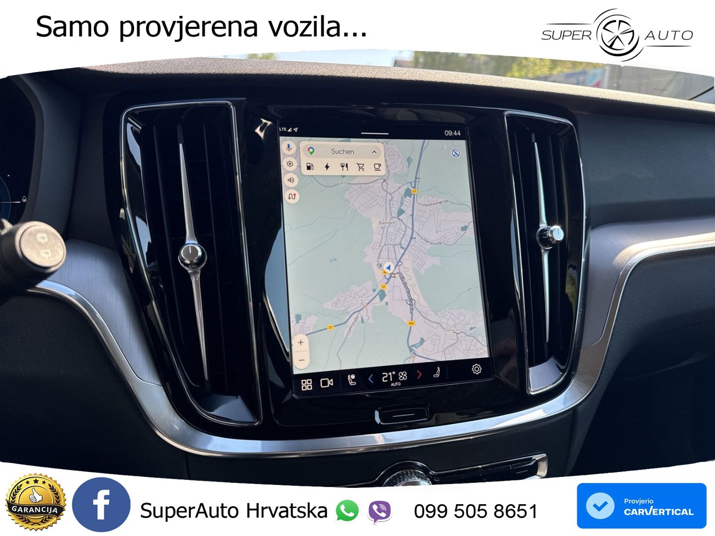 Volvo V60 2.0 T6 AWD Geartronic LED+GR SJED+ACC
