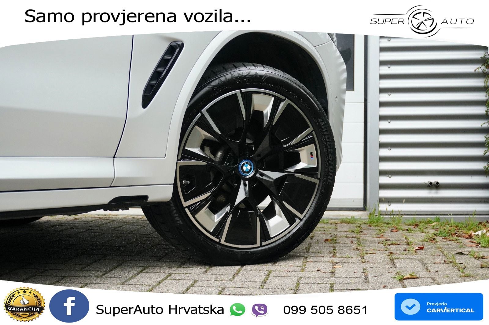BMW iX3 80 kWh (286 KS) M Sport LED+GR SJED+ACC