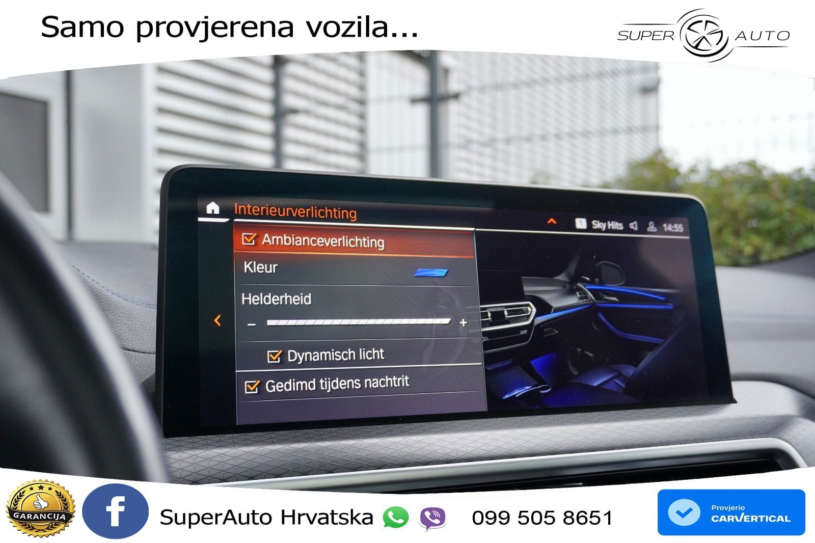BMW iX3 80 kWh (286 KS) M Sport LED+GR SJED+ACC