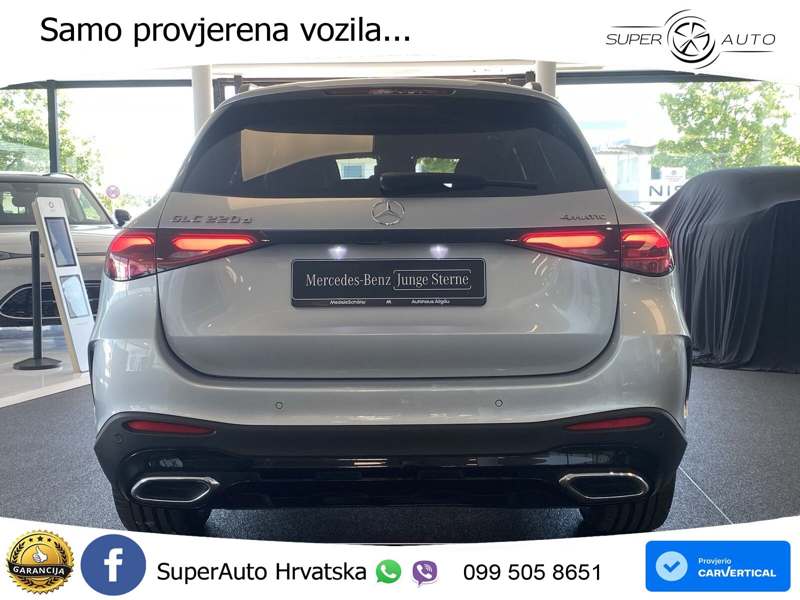 Mercedes GLC 220d (197 KS) 4MATIC 9G-TRONIC AMG LED+GR SJED+ACC