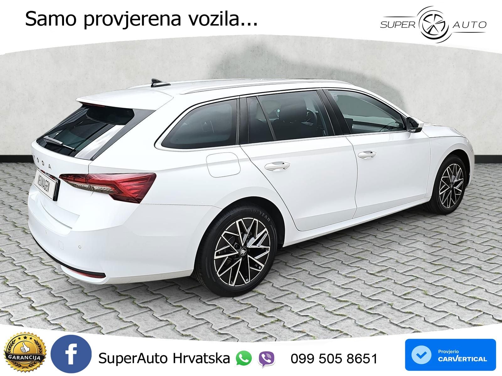 Škoda Octavia Combi 2.0 TDI (150 KS) DSG Selection LED+GR SJED+ACC