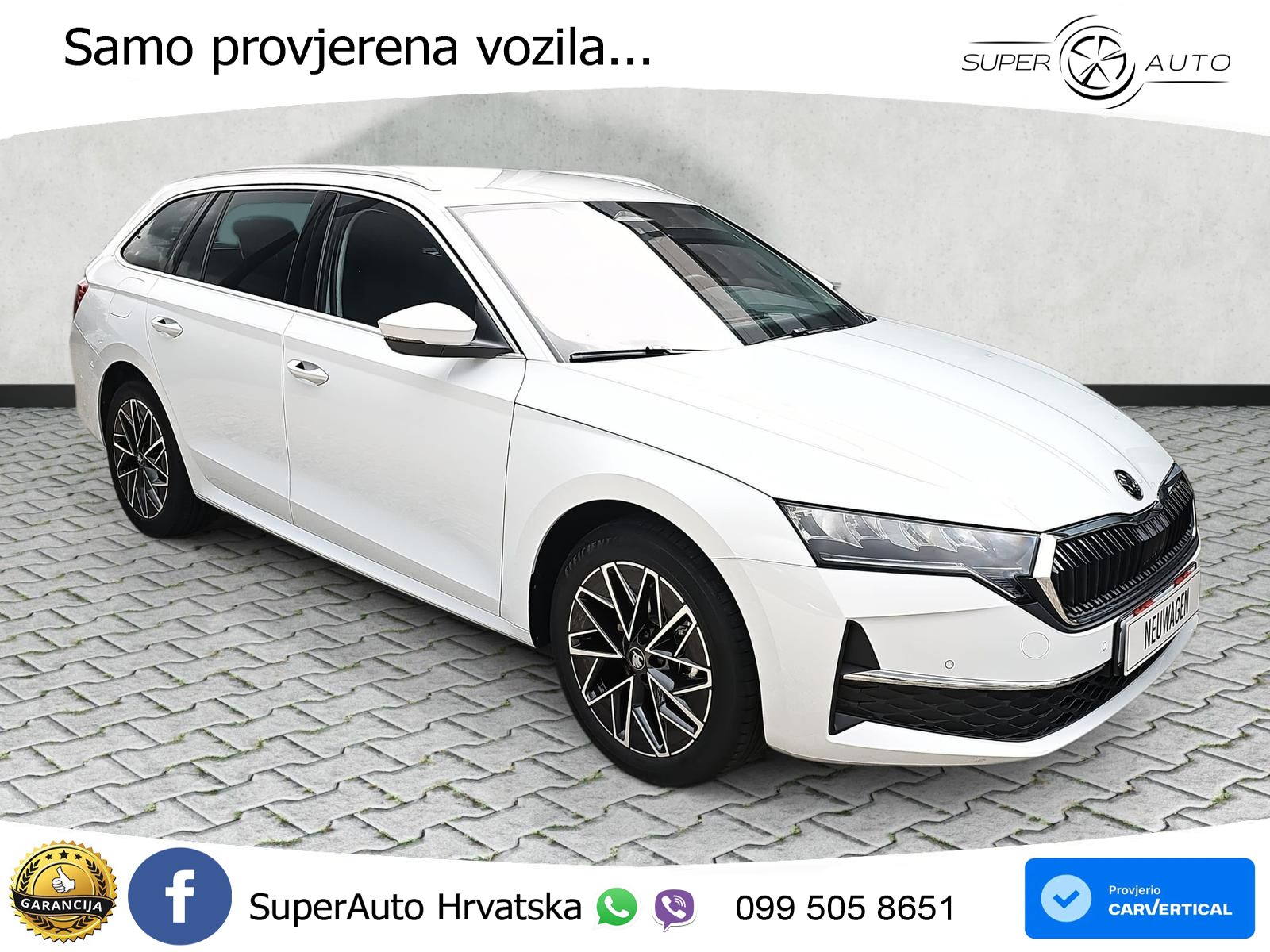 Škoda Octavia Combi 2.0 TDI (150 KS) DSG Selection LED+GR SJED+ACC