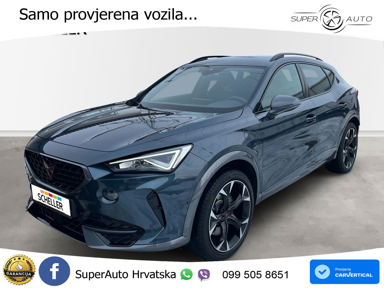 Cupra Formentor 1.4 TSI (245 KS) e-Hybrid DSG VZ LED+GR SJED+ACC