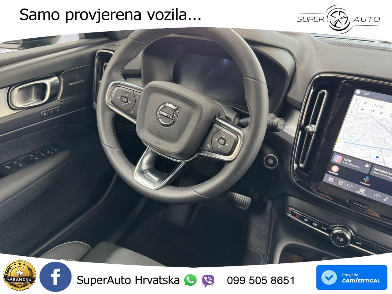 Volvo XC40 2.0 B3 163 KS Automatic ACC+GR SJED+360+PANO