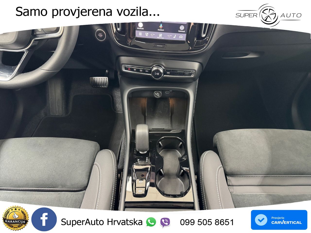Volvo XC40 2.0 B3 163 KS Automatic ACC+GR SJED+360+PANO