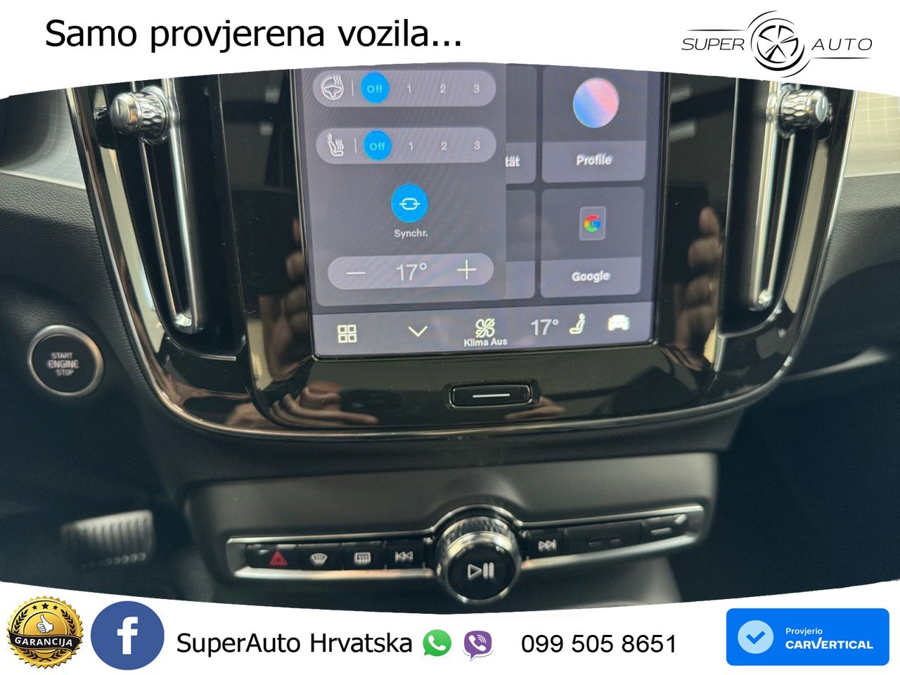 Volvo XC40 2.0 B3 163 KS Automatic ACC+GR SJED+360+PANO