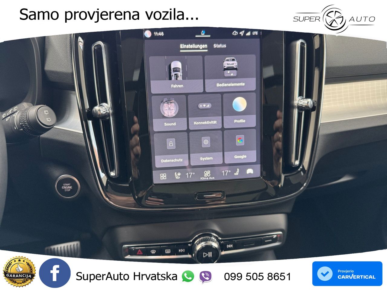 Volvo XC40 2.0 B3 163 KS Automatic ACC+GR SJED+360+PANO