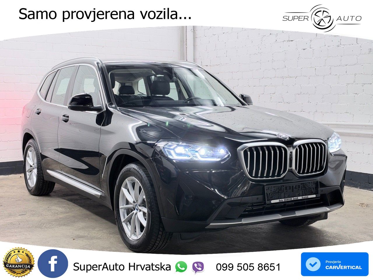 BMW X3 20i xDrive Steptronic LED+GR SJED+ACC