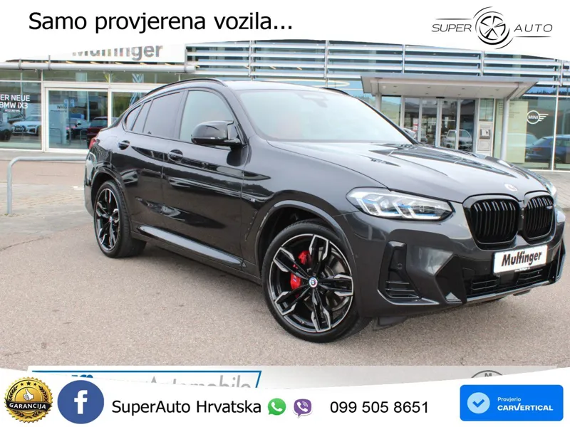 BMW X4 M40d (340 KS) xDrive Steptronic ACC+HEAD+4xGR SJED+360+PANO