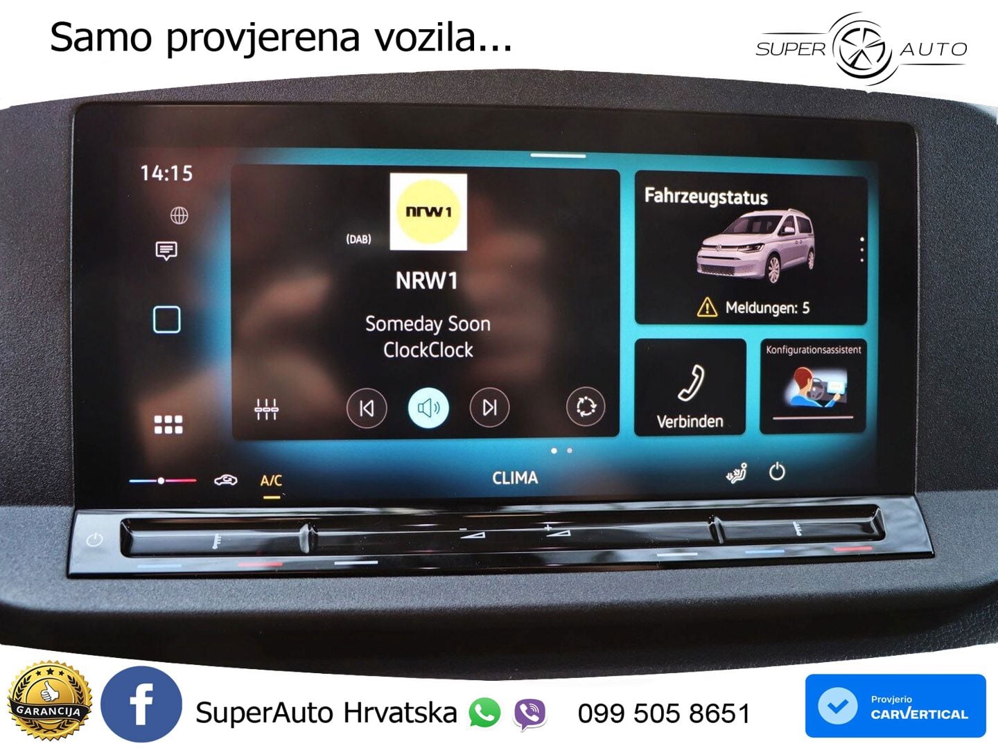 Volkswagen Caddy Cargo Maxi 2.0 TDI AHK/KLIMA/NAVIVORB./PDC 102 KS