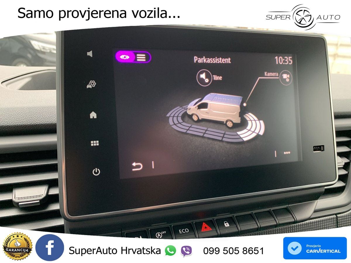 Renault Trafic Komfort L1H1 3,0t Blue dCi 130 PDC+KAMERA 131 KS