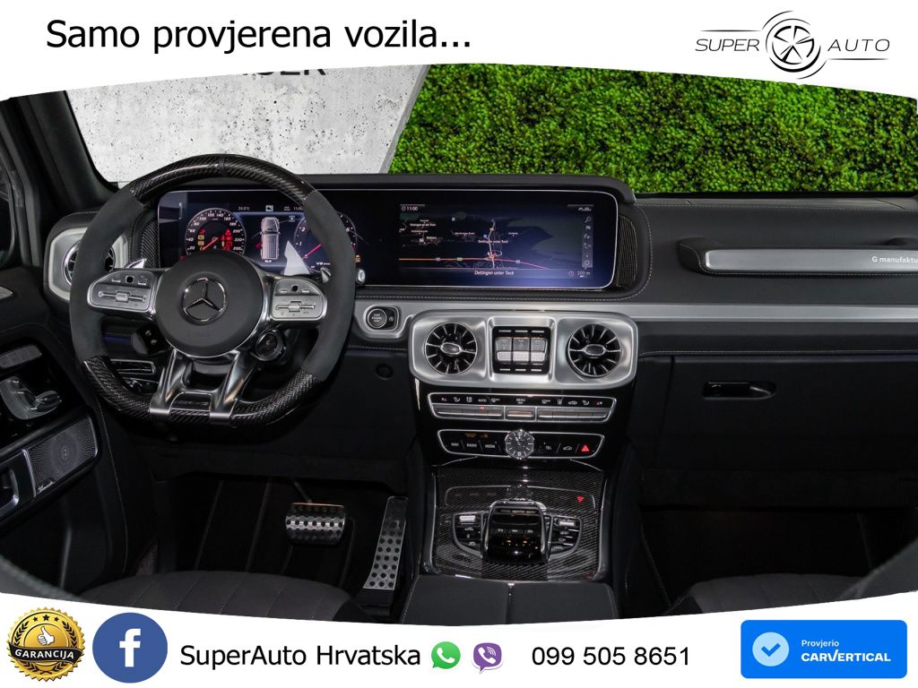 Mercedes AMG G 63 Long V8 (585 KS) 4MATIC 9G-TRONIC AMG SPEEDSHIFT PLUS LED+GR SJED+ACC