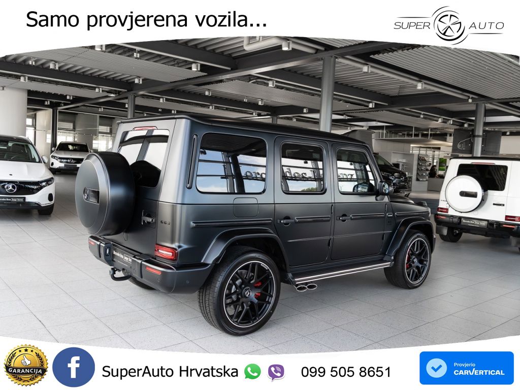 Mercedes AMG G 63 Long V8 (585 KS) 4MATIC 9G-TRONIC AMG SPEEDSHIFT PLUS LED+GR SJED+ACC