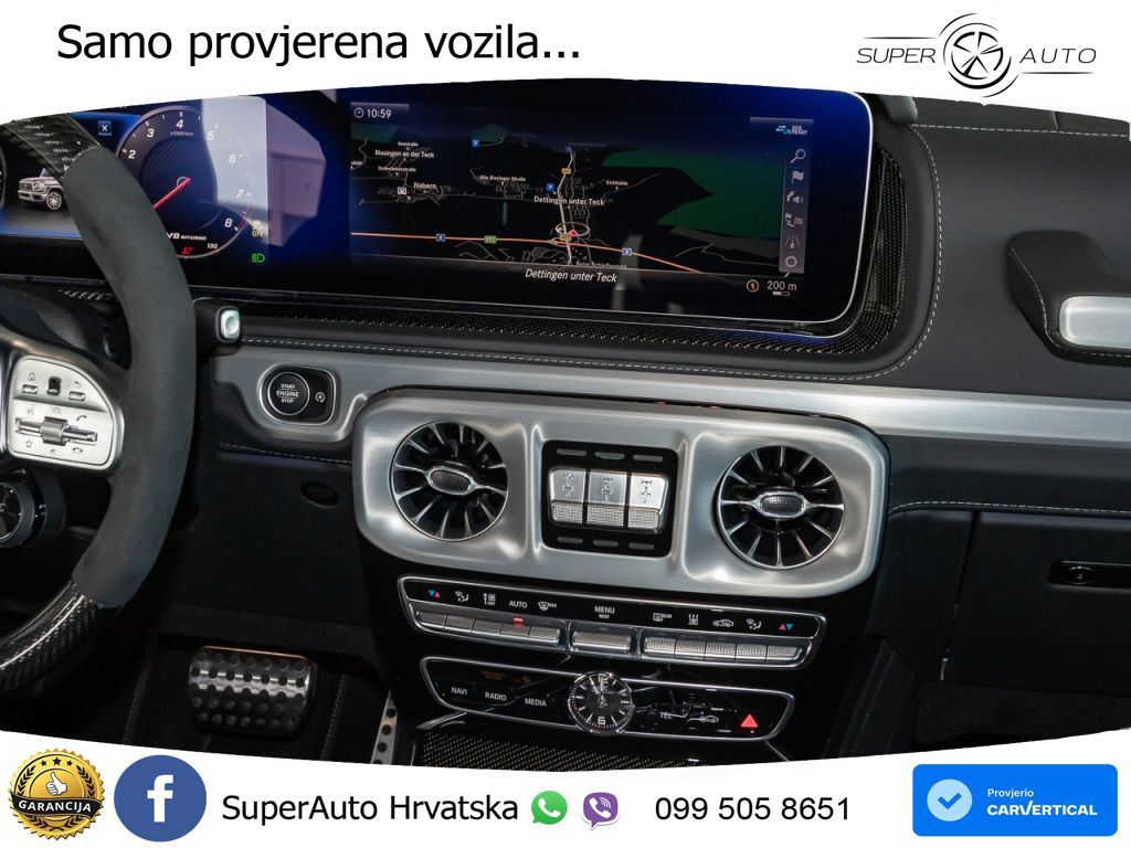 Mercedes AMG G 63 Long V8 (585 KS) 4MATIC 9G-TRONIC AMG SPEEDSHIFT PLUS LED+GR SJED+ACC