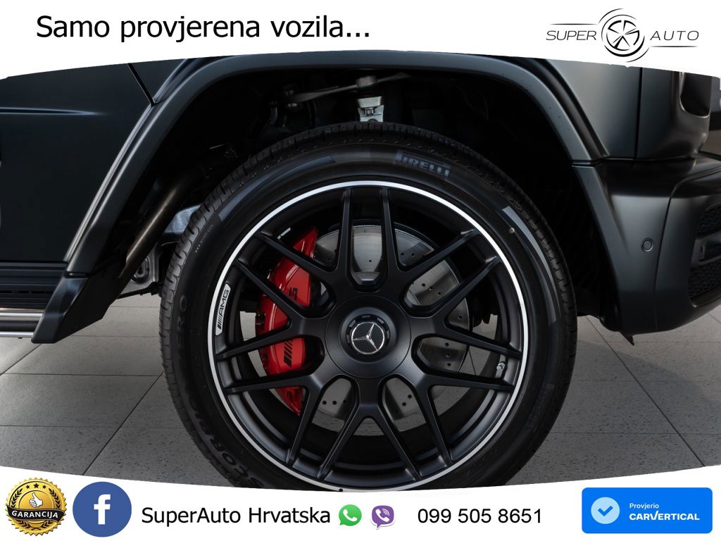 Mercedes AMG G 63 Long V8 (585 KS) 4MATIC 9G-TRONIC AMG SPEEDSHIFT PLUS LED+GR SJED+ACC