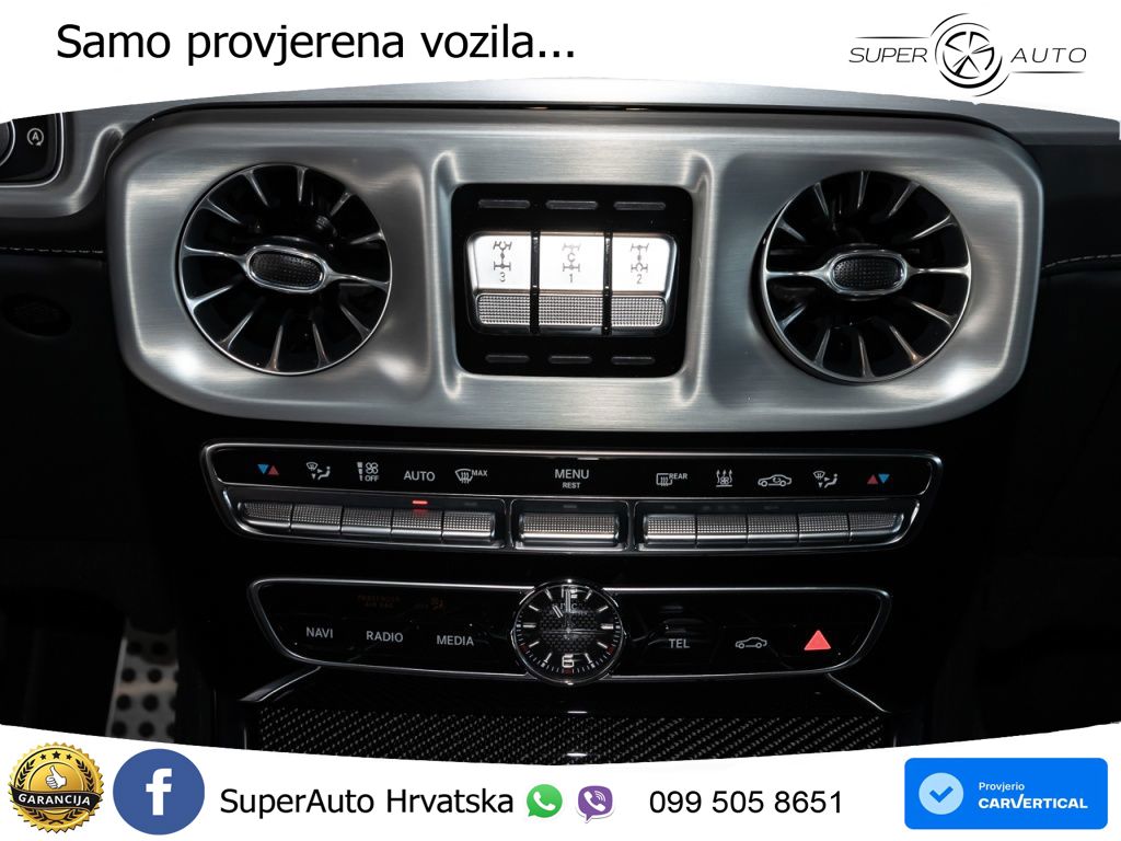 Mercedes AMG G 63 Long V8 (585 KS) 4MATIC 9G-TRONIC AMG SPEEDSHIFT PLUS LED+GR SJED+ACC
