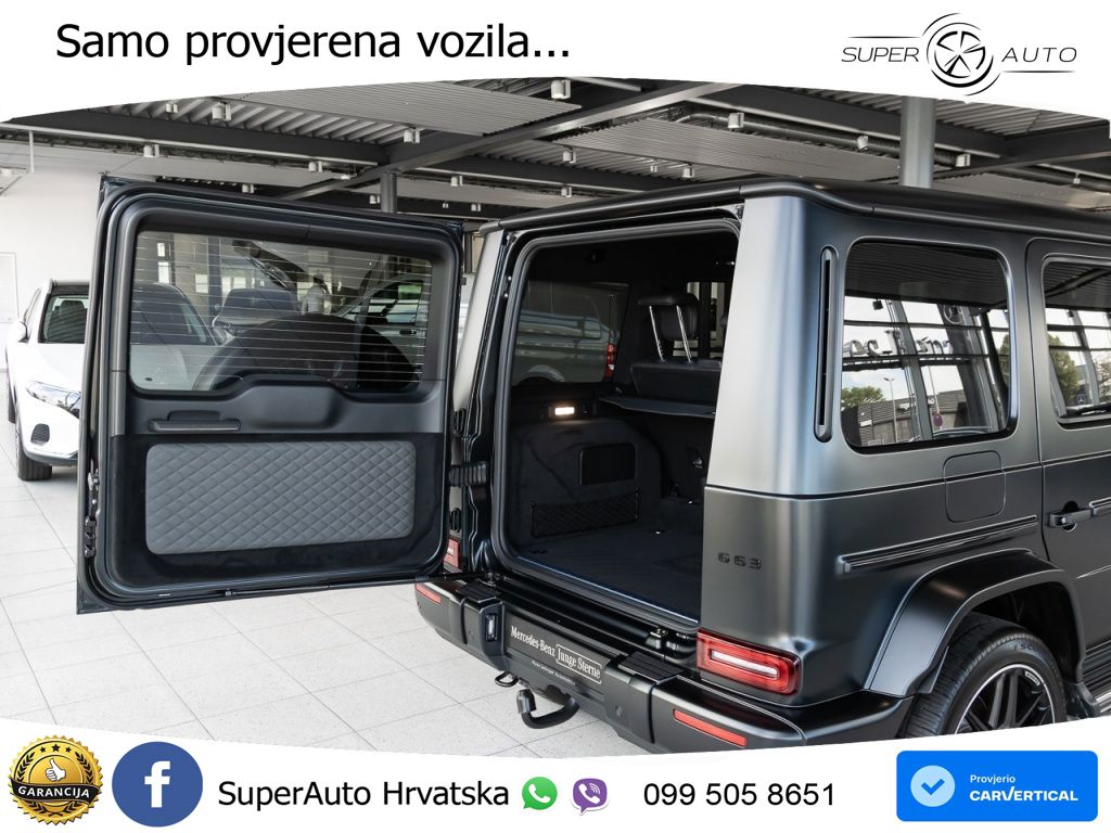 Mercedes AMG G 63 Long V8 (585 KS) 4MATIC 9G-TRONIC AMG SPEEDSHIFT PLUS LED+GR SJED+ACC