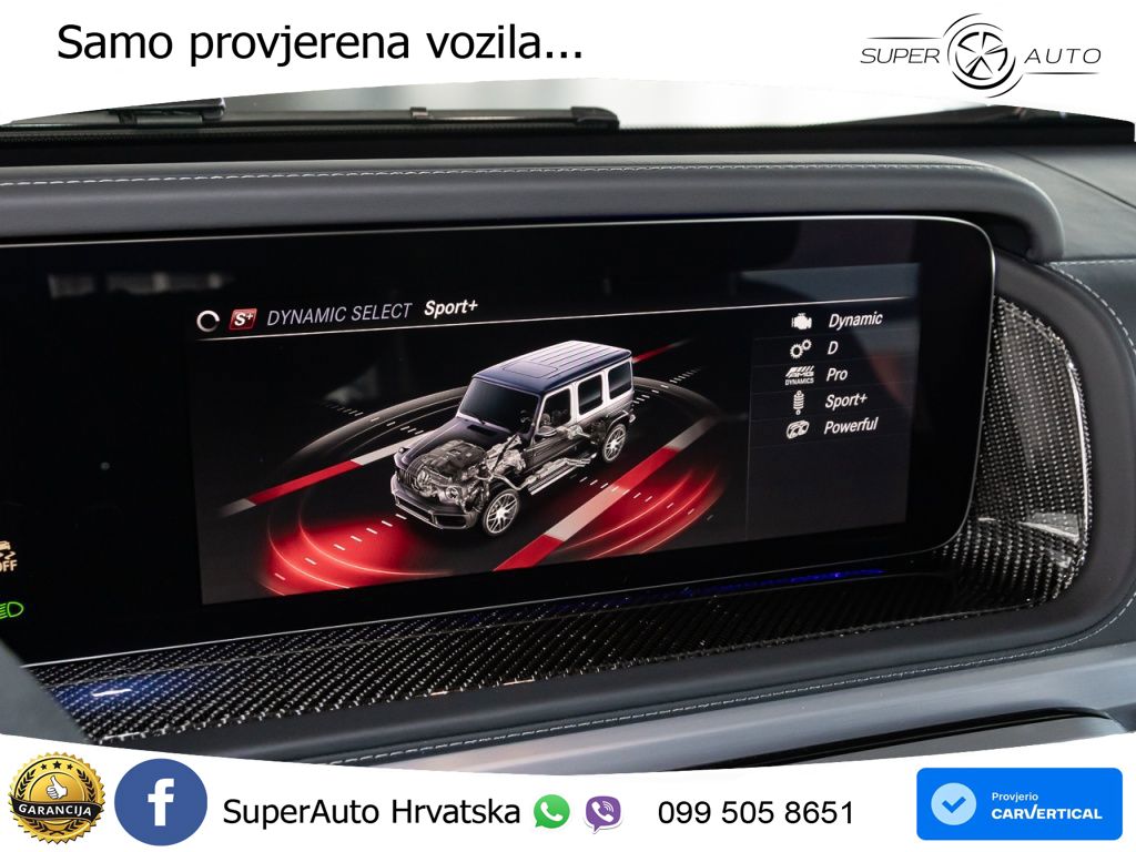 Mercedes AMG G 63 Long V8 (585 KS) 4MATIC 9G-TRONIC AMG SPEEDSHIFT PLUS LED+GR SJED+ACC