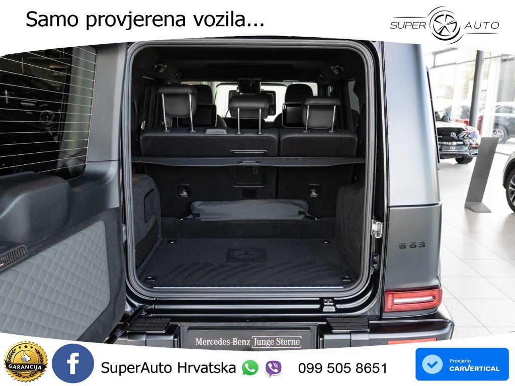 Mercedes AMG G 63 Long V8 (585 KS) 4MATIC 9G-TRONIC AMG SPEEDSHIFT PLUS LED+GR SJED+ACC