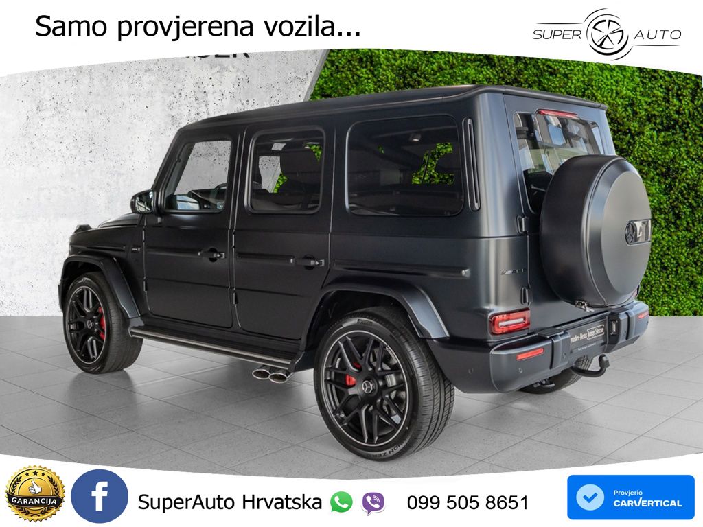 Mercedes AMG G 63 Long V8 (585 KS) 4MATIC 9G-TRONIC AMG SPEEDSHIFT PLUS LED+GR SJED+ACC