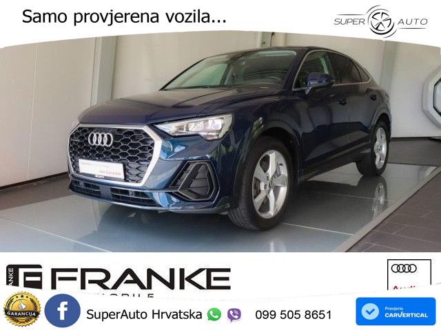 Audi Q3 II Sportback 45 TFSI (230 KS) quattro S tronic LED+GR SJED+ACC