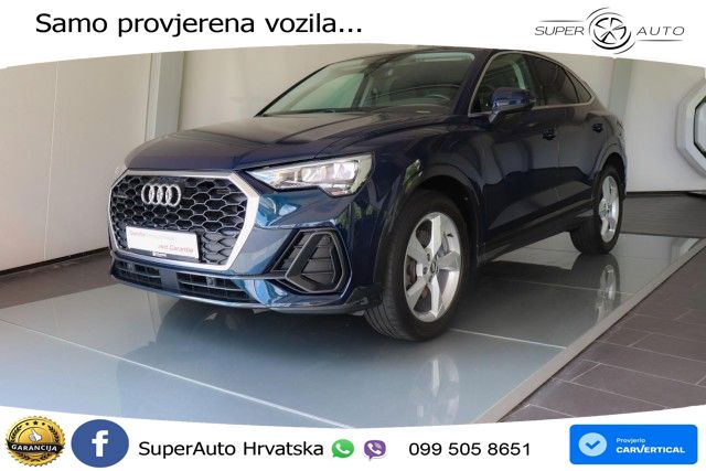 Audi Q3 II Sportback 45 TFSI (230 KS) quattro S tronic LED+GR SJED+ACC