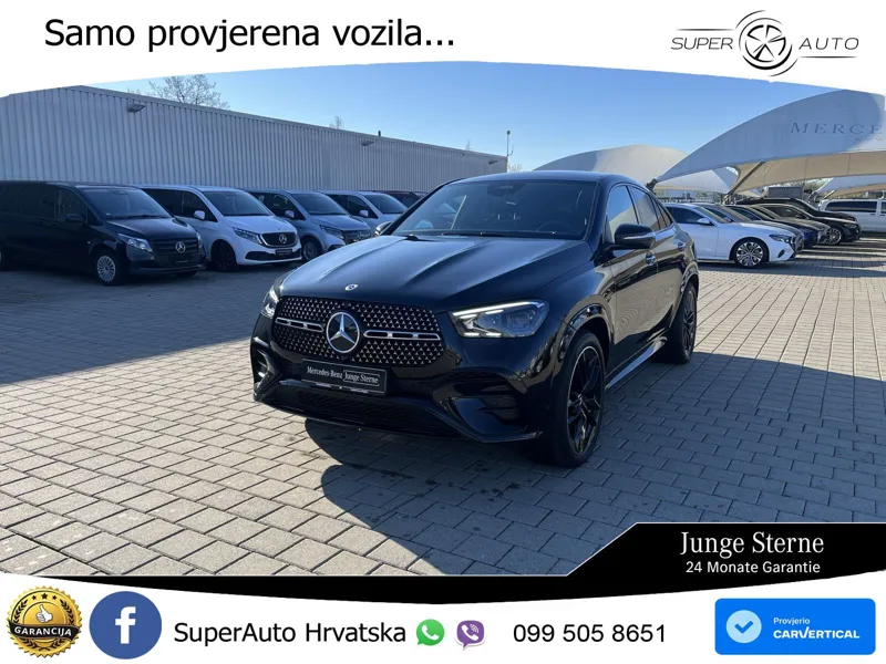 Mercedes GLE 450d (367 KS) EQ Boost 4MATIC 9G-TRONIC AMG ZRAČNI+ACC+GR SJED+KAM+PANO