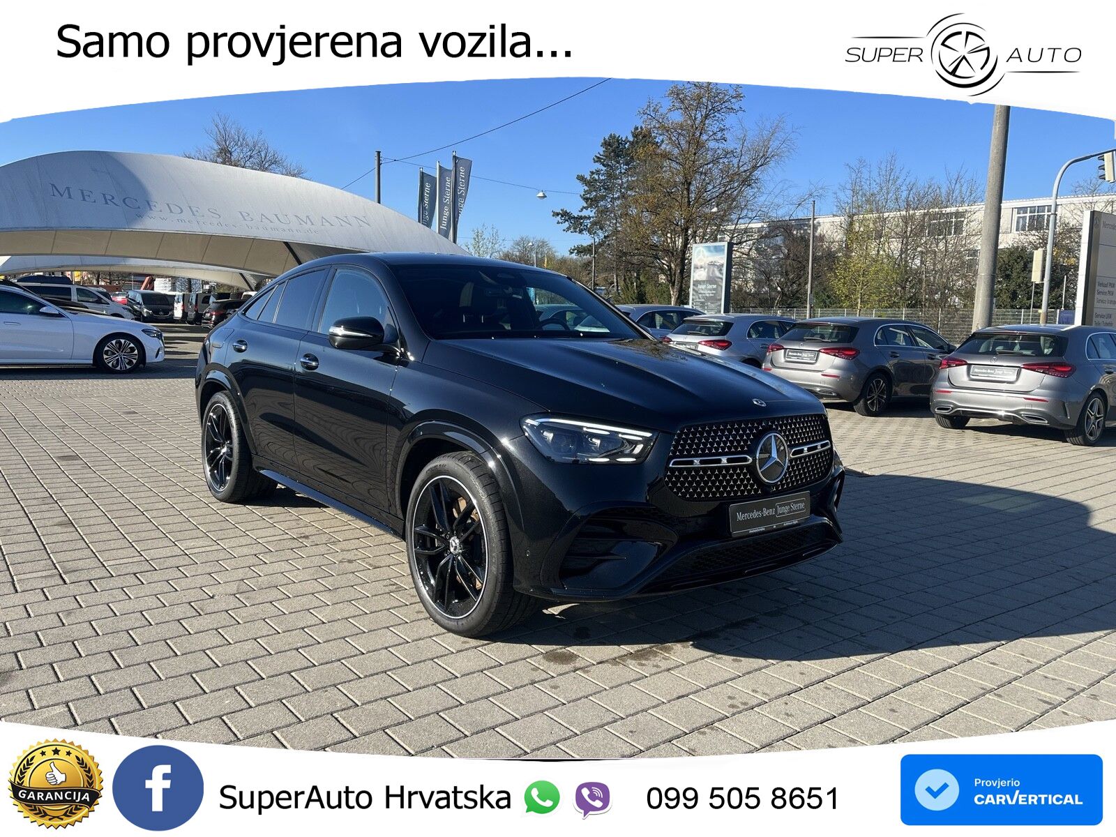 Mercedes GLE 450d (367 KS) EQ Boost 4MATIC 9G-TRONIC AMG ZRAČNI+ACC+GR SJED+KAM+PANO