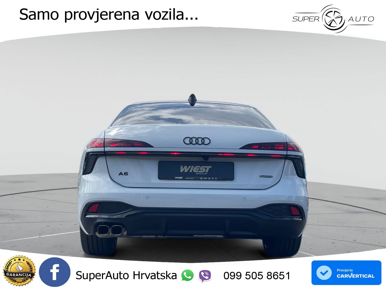 Audi A6 2.0 TDI (204 KS) quattro S tronic LED+GR SJED+ACC