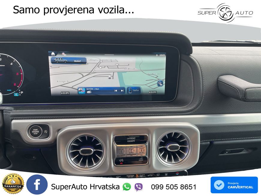 Mercedes G 450d Long (367 KS) 4MATIC 9G-TRONIC LED+GR SJED+ACC