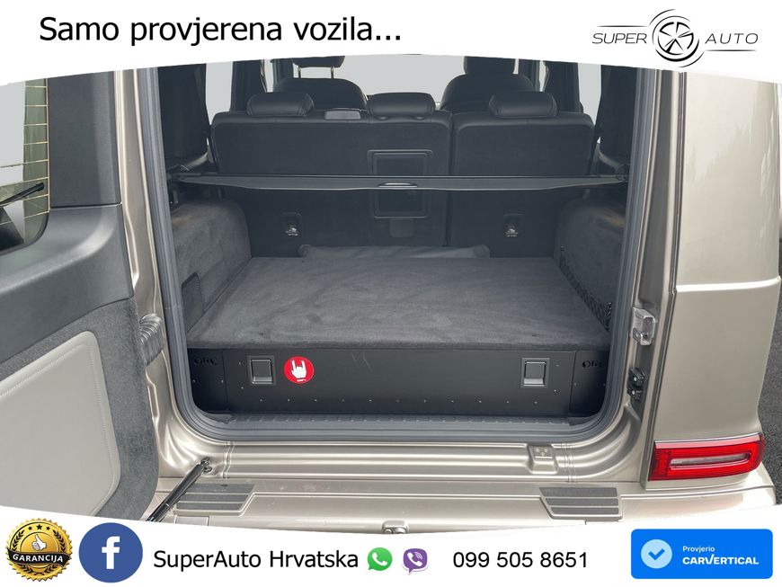 Mercedes G 450d Long (367 KS) 4MATIC 9G-TRONIC LED+GR SJED+ACC