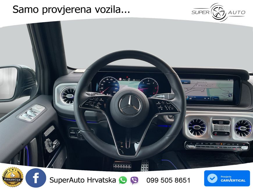 Mercedes G 450d Long (367 KS) 4MATIC 9G-TRONIC LED+GR SJED+ACC