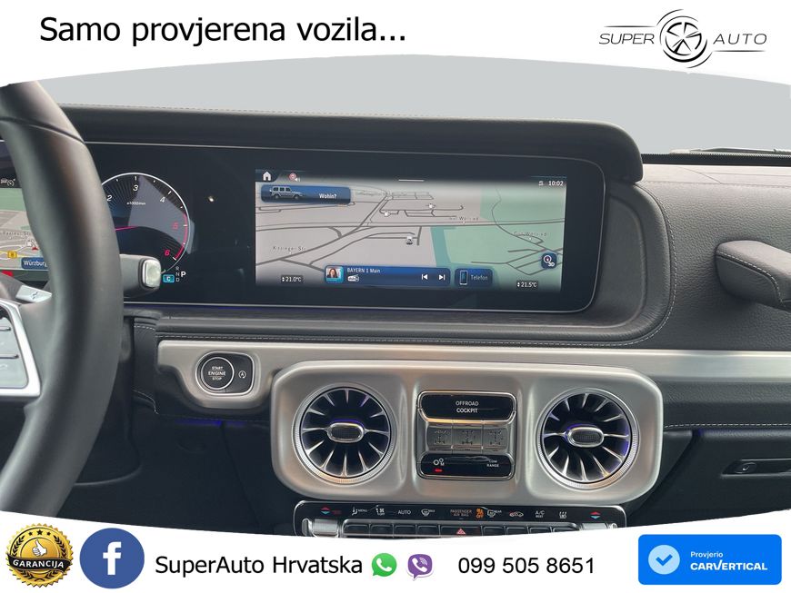 Mercedes G 450d Long (367 KS) 4MATIC 9G-TRONIC LED+GR SJED+ACC
